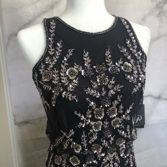 Adrianna Papell Beaded Gown - Picture 7 of 17